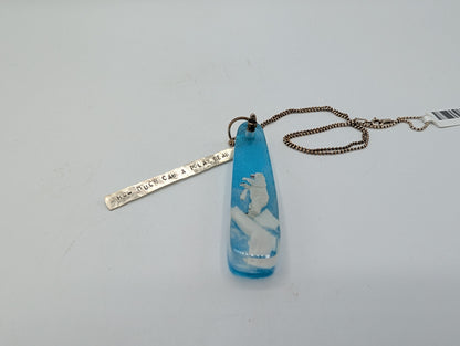 Long Polar Bear Necklace