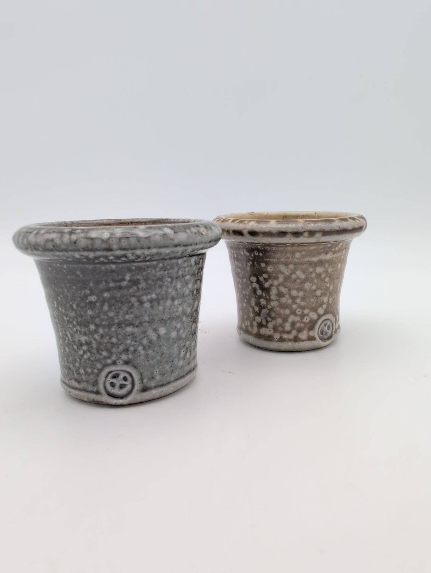 Egg Cup - Salt and Shino