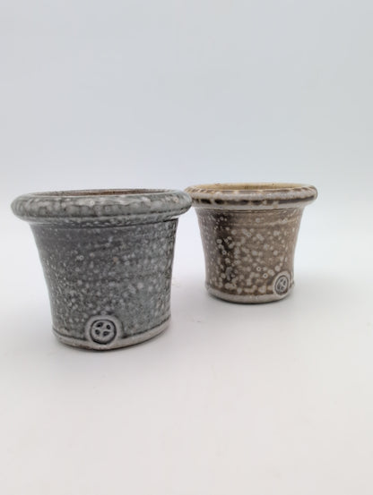 Egg Cup - Salt and Shino