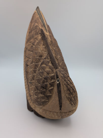 'Snipe' stoneware sculpture