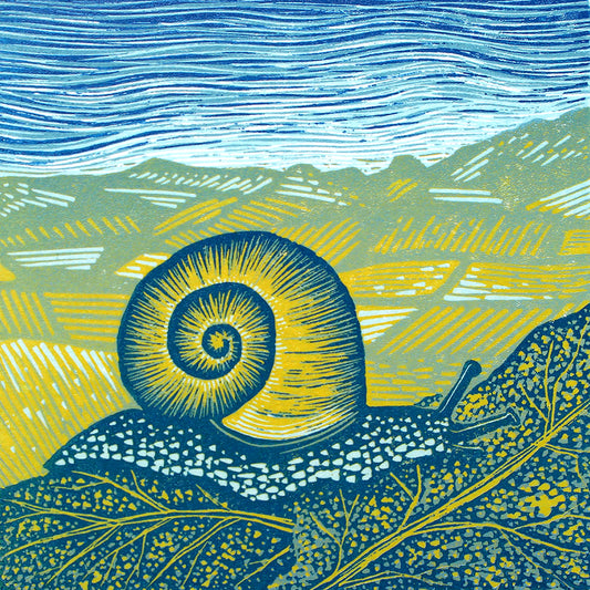 'Snail 2025' unframed print