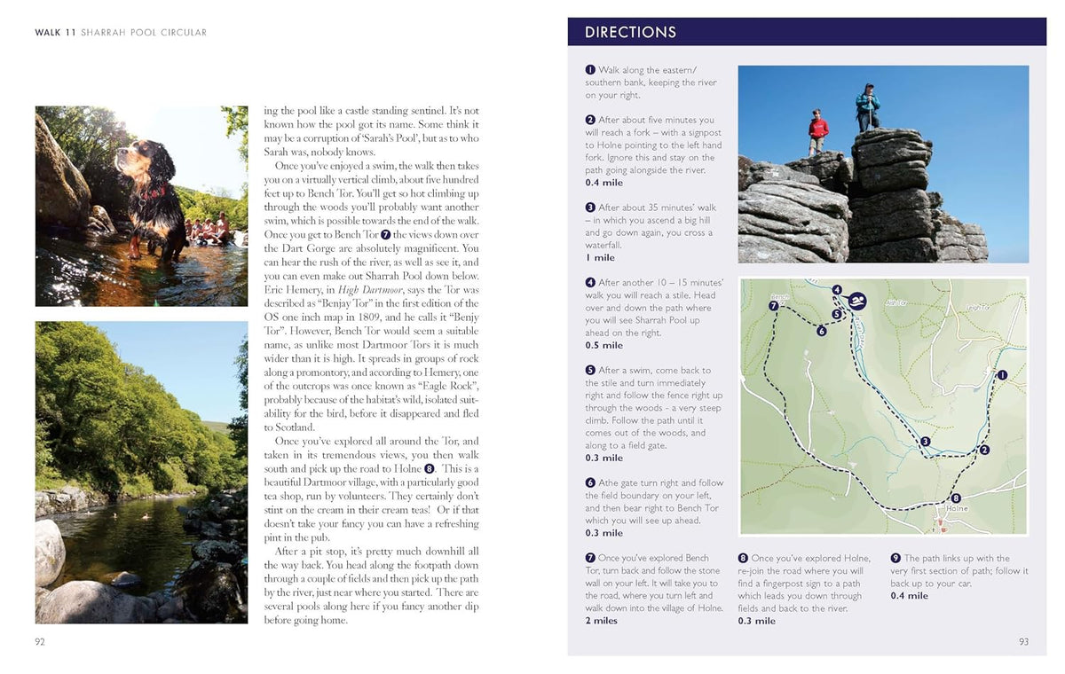 Wild Swimming Walks Dartmoor & South Devon by Sophie Pierce & Matt Newbury